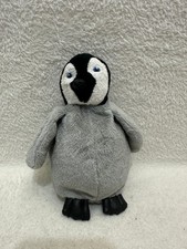 Happy feet reversible penguin egg soft toy plush persil