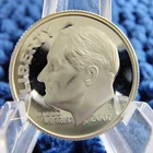 2007-S Proof Silver Roosevelt Dime - San Francisco - 90% Silver - BU Deep Cameo