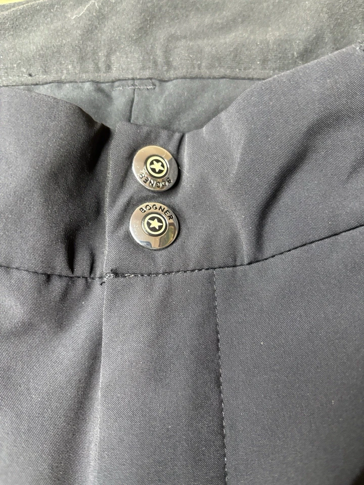 Pantalones de nieve Bogner negros para hombre talla 38 Foto 2 de 4
