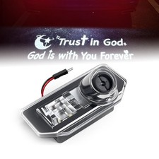 LED License Plate LightTrust in God,God is with You Forever for Tesla Model 3/Y