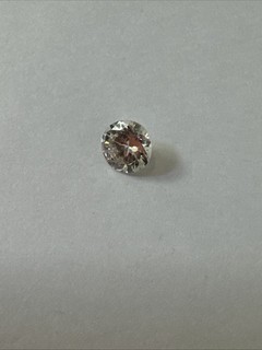 Diamond 0.40ct From 18k Ring 4.7mm Across