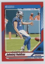 2024 Panini Donruss Red Press Proof Johnny Hekker #24 1l4