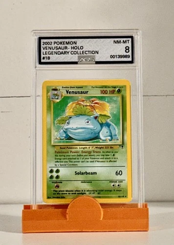 Venusaur 18/110 Legendary Collection Holo Ags 8 (psa8)