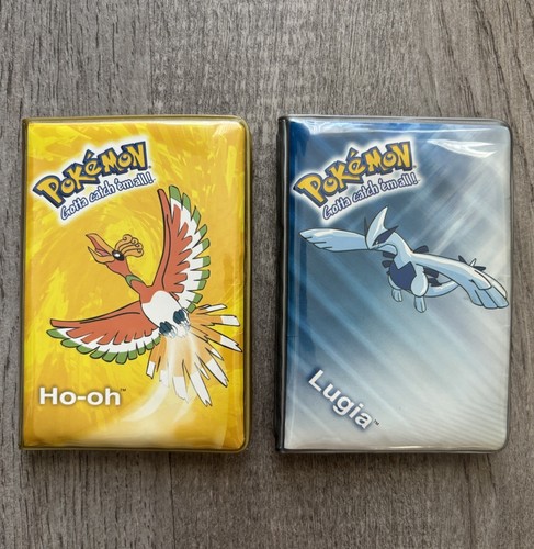 Vintage 2000 Pokémon Ho-Oh & Lugia ToySite Mini Card Binder Portfolio Pocket WOC