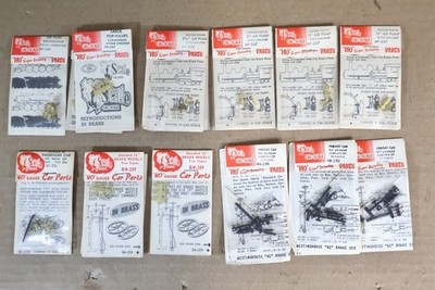 CAL-SCALE HO SPUR LOKOMOTIVE COACH & WAGON SUPER DETAILING PARTS on