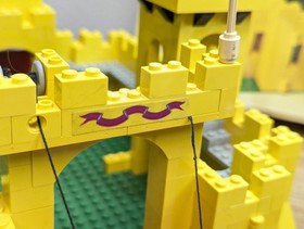 Lego 375 Yellow Castle 100% Original Box RARE Box Knights Vintage Knights Castle