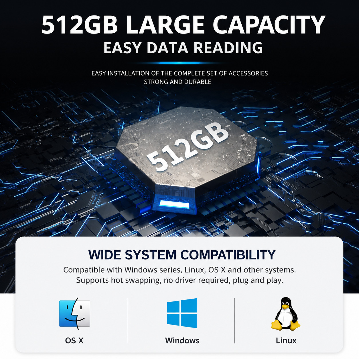 Lector de tarjetas USB 3.0 SD Micro SD TF, adaptador de tarjetas de memoria para PC laptop US, imagen 2