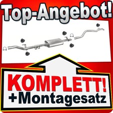 Auspuff f&uuml;r MERCEDES SPRINTER 308 311 313 316 CDI SWB ohne KAT Auspuffanlage