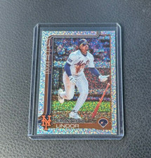 2025 Topps Series 1 Celebration Francisco Lindor Confetti Foil Parallel