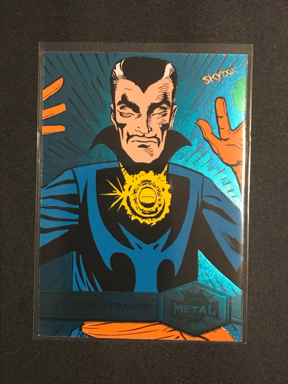 2022 Marvel Metal Spider-Man Light FX Turquoise 29/50 Doctor Strange #123