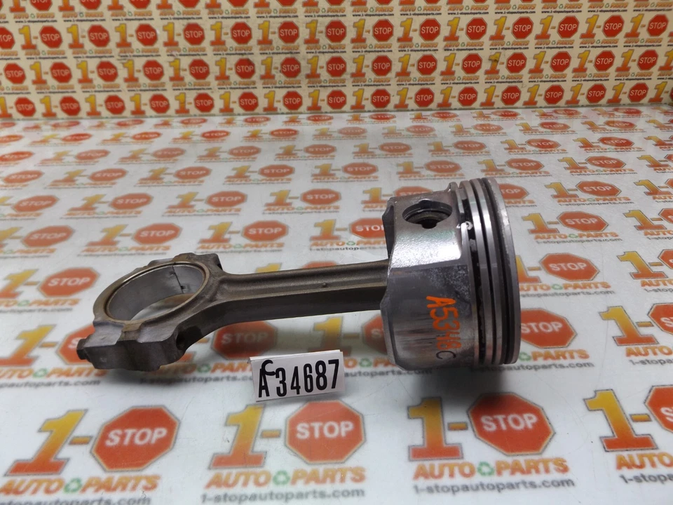 2005-2009 CHEVROLET SILVERADO 1500 ENGINE CONNECTING ROD W/PISTON 89060486 OEM - Image 4 of 4