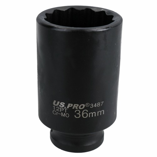 36mm Metric 1/2” Drive Deep