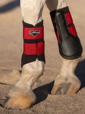 LeMieux Grafter Brushing Boot - Chilli