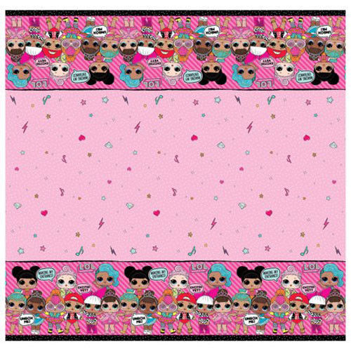 Plastic Table Cover Girl Birthday Party Supplies ~ Decoration