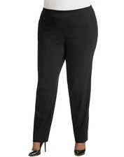 JMS Counterparts 29304 Women's Super Stretch Tummy Control Pull-On Slim Pants