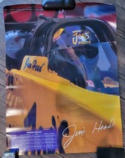 Rjrtc Camel Joe Nhra Nascar Jim Head Drag Racing Double Ford Poster 18x24 1995