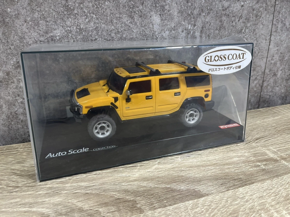 OLD Kyosho MINI-Z Racer Over Land Body GM HUMMER H2 YELLOW from