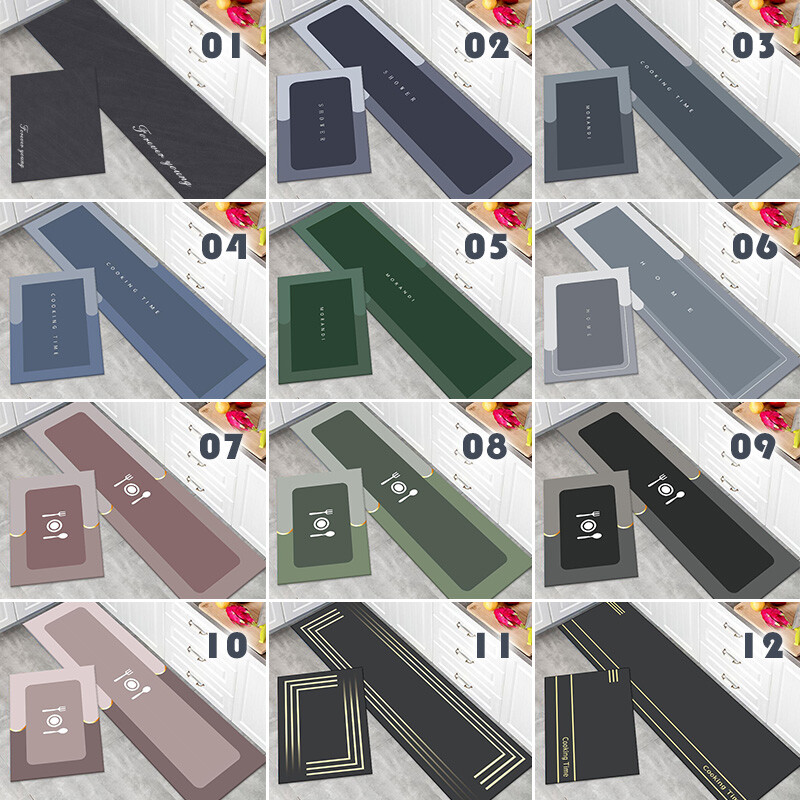 NonSlip Super Absorbent Floor Mat Quick Drying Bathroom Kitchen Carpet