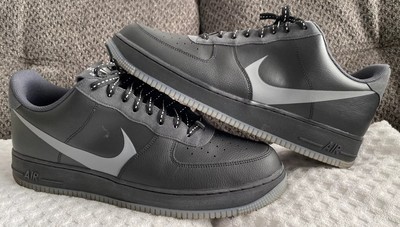 air force 1 07 black silver lilac anthracite