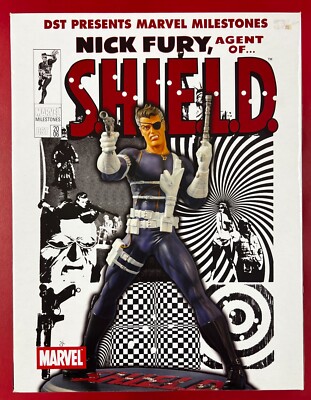 Marvel Milestones Diamond Select Nick Fury, Agent of SHIELD Statue LE 2500 w/COA
