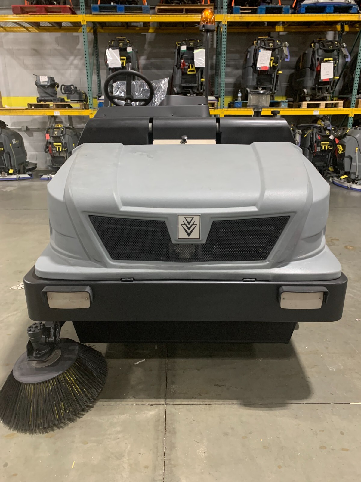 Karcher KM 150/500 R D Ride-On Sweeper W/Front Side Brush 205 Hrs #1. ...