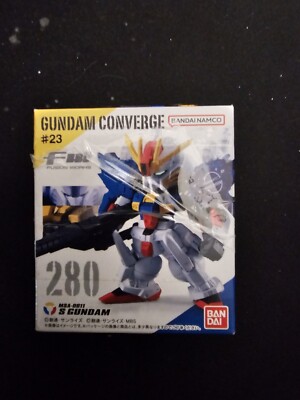 FW GUNDAM CONVERGE #23 No.280 '' MSA-0011 S Gundam '' Figure BANDAI