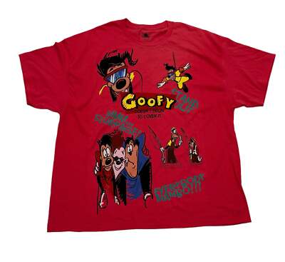 Disney Goofy & Max Fishing Shirt | eBay