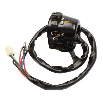 Interrupteur de guidon gauche pour Kawasaki S1 250 S2 350 S3 400 KH 250 400 500 - Photo 1/3
