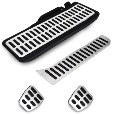 Pedalkappen Fußstütze,Auto Für VW Golf 5 6 EOS Jetta Scirocco Seat Leon 1P Skoda
