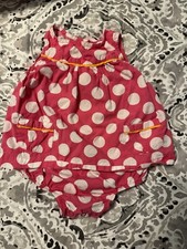 Baby Girl Pink Polka Dot One Piece Sleeveless 18m 18 Months Clothes Summer