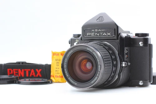 [MINT w/ Strap] Pentax 6x7 67 Eye Level Film Camera + SMC 55mm f/4 From JAPAN
