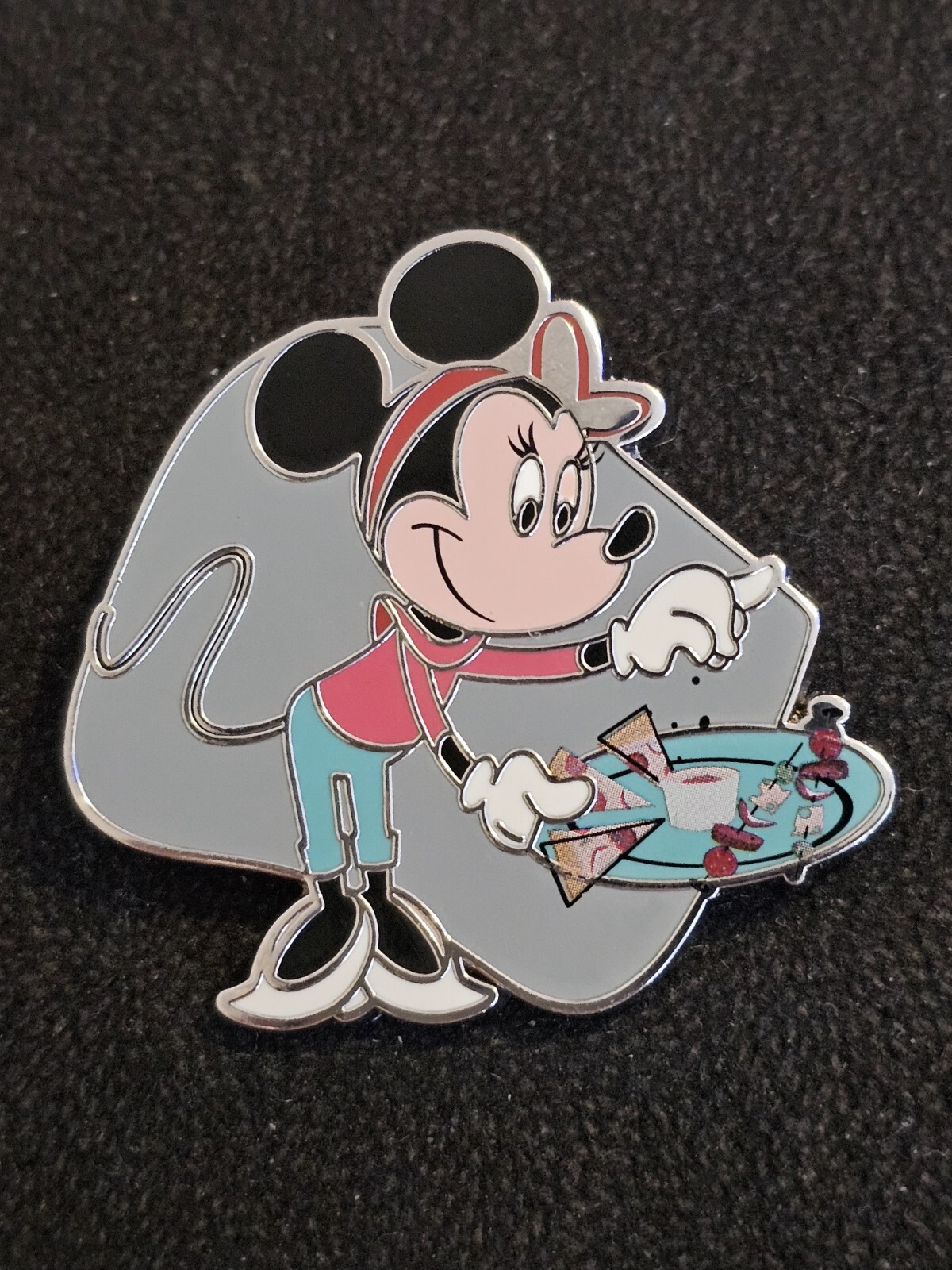 2022 Disneys Food & Wine Festival Mystery Pin Minnie Mouse with Pizza Slices (C)