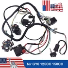 Electric Wiring Harness Kit Magneto Stator GY6 125 150cc ATV Quad Scooter USA