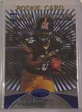 Le’veon Bell 2013 Certifed New Generation Platinum Blue Rookie Card #d/100 NFL. rookie card picture