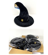Lot of 12 Harry Potter Hogwarts School Student Wizard Hats - Full Case Brand New
