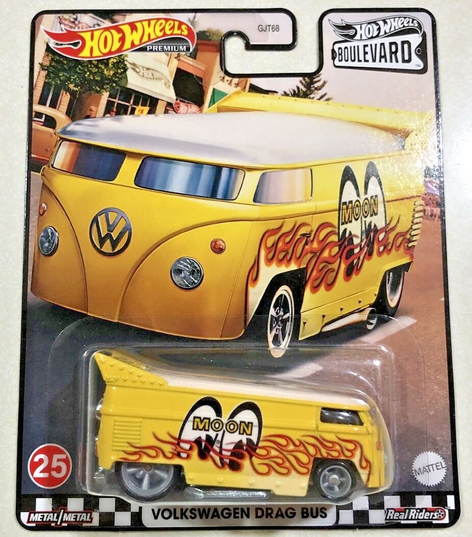 ホットウィール ブールバード 5台セット Drag Bus MOONEYES NEW 2021 HOT WHEELS BOULEVARD VOLKSWAGEN DRAG BUS MOONEYES #25