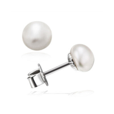 Goldmaid Damen Perlohrstecker Sterlingsilber 2 Süßwasserzuchtperlen 5-6 mm