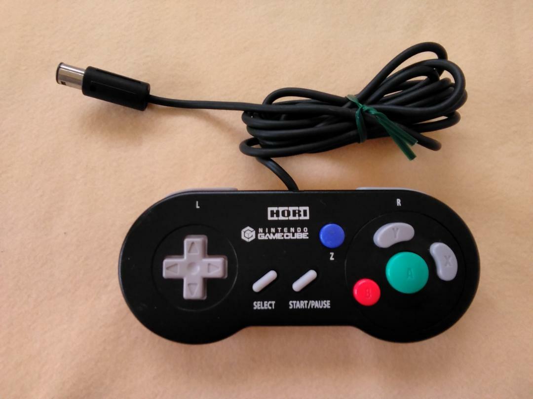 Hori Gamecube Digital Controller Pad Black GC Game Japan For
