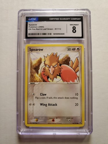 Spearow graded CGC 8 for sale on eBay