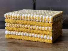 15x Terry Tea Towels 100% Cotton Kitchen Cleaning Absorbent Dish Drying Cloths 