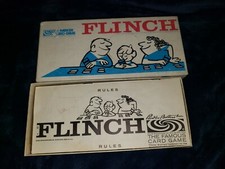 Vintage Parker Bros. Flinch 1963 Card Game COMPLETE with Tray VGC