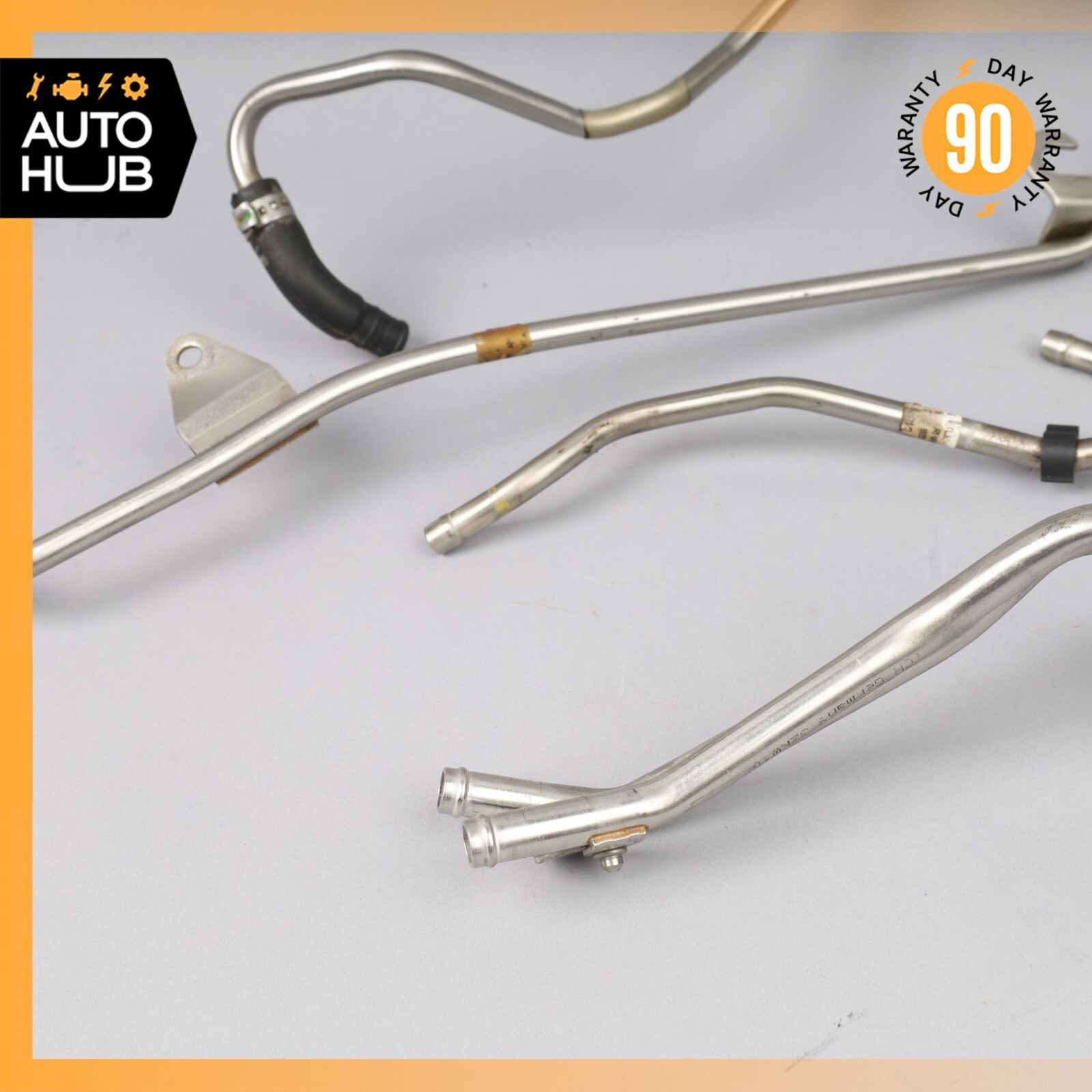 11-15 Bentley Continental GTC GT 6.0L Engine Turbocharger Vacuum Pipe Set OEM