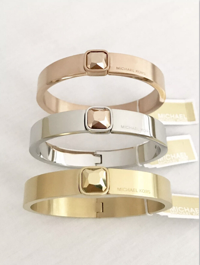 Michael Kors☆MK Rose Gold-Tone バングル ブレスレット MICHAEL KORS 並行輸入品 マイケルコース バングル ブレスレット
