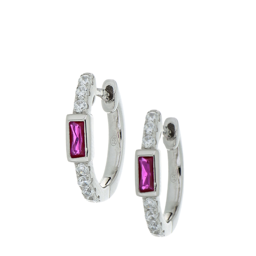 Clips D’oreilles Sans Perçage – Boucles Ajustables Zircon Cubique – Argenté – Pour Femme