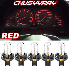 Cuadro de manómetros LED bombillas rojas para camioneta Chevy C10 C20 C30 1973-1987