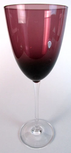 Vintage Amethyst Purple Wine Glass ✨ 10 oz. 8.75" Tall, REPLACEMENT - PRISTINE
