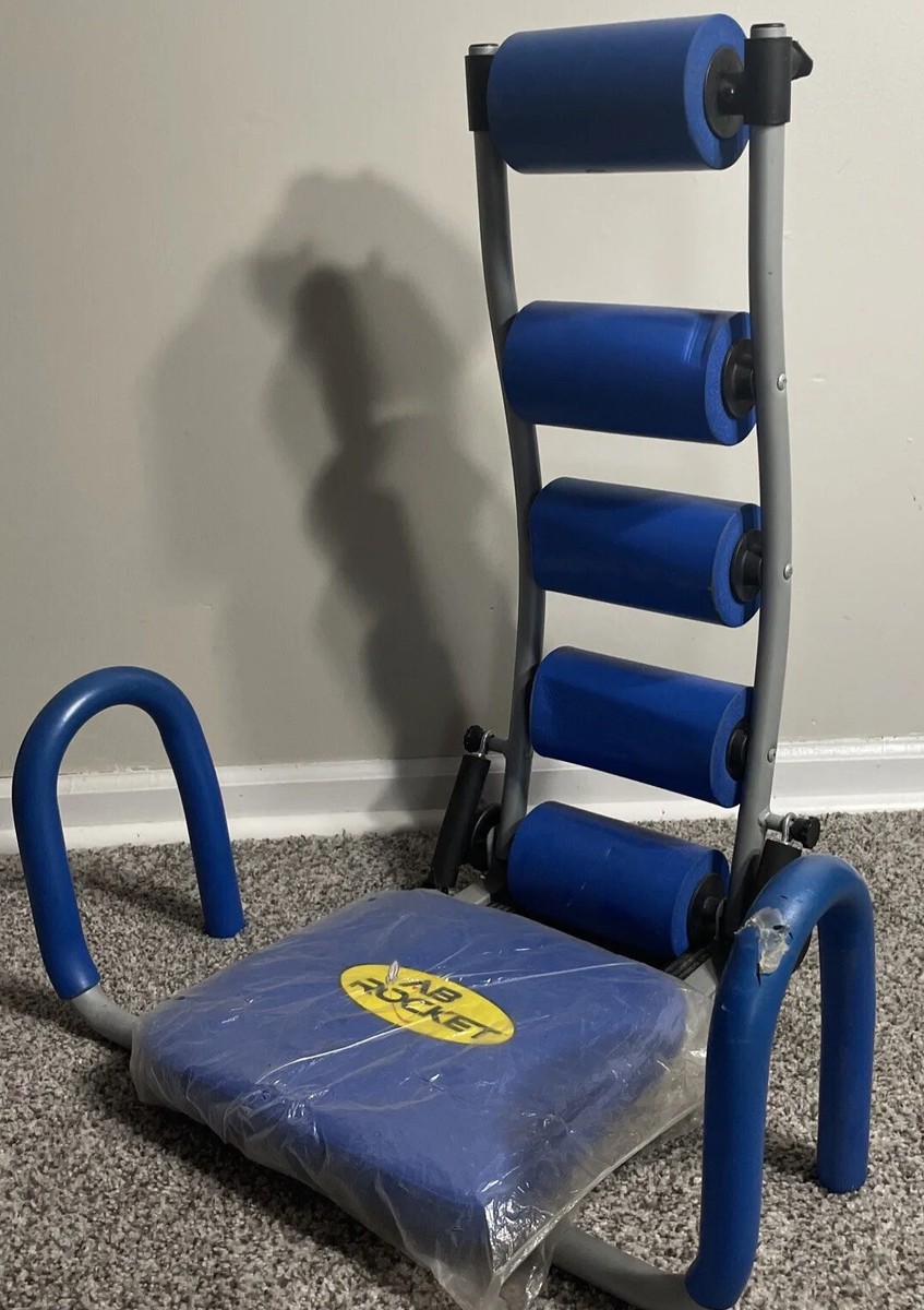 Ab Rocket Abdominal Trainer Light Resistance Bands Work Out Exercise Machine