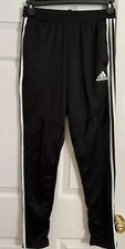 Adidas Boys Warm up Pants Size S, new with tags Tapered fit