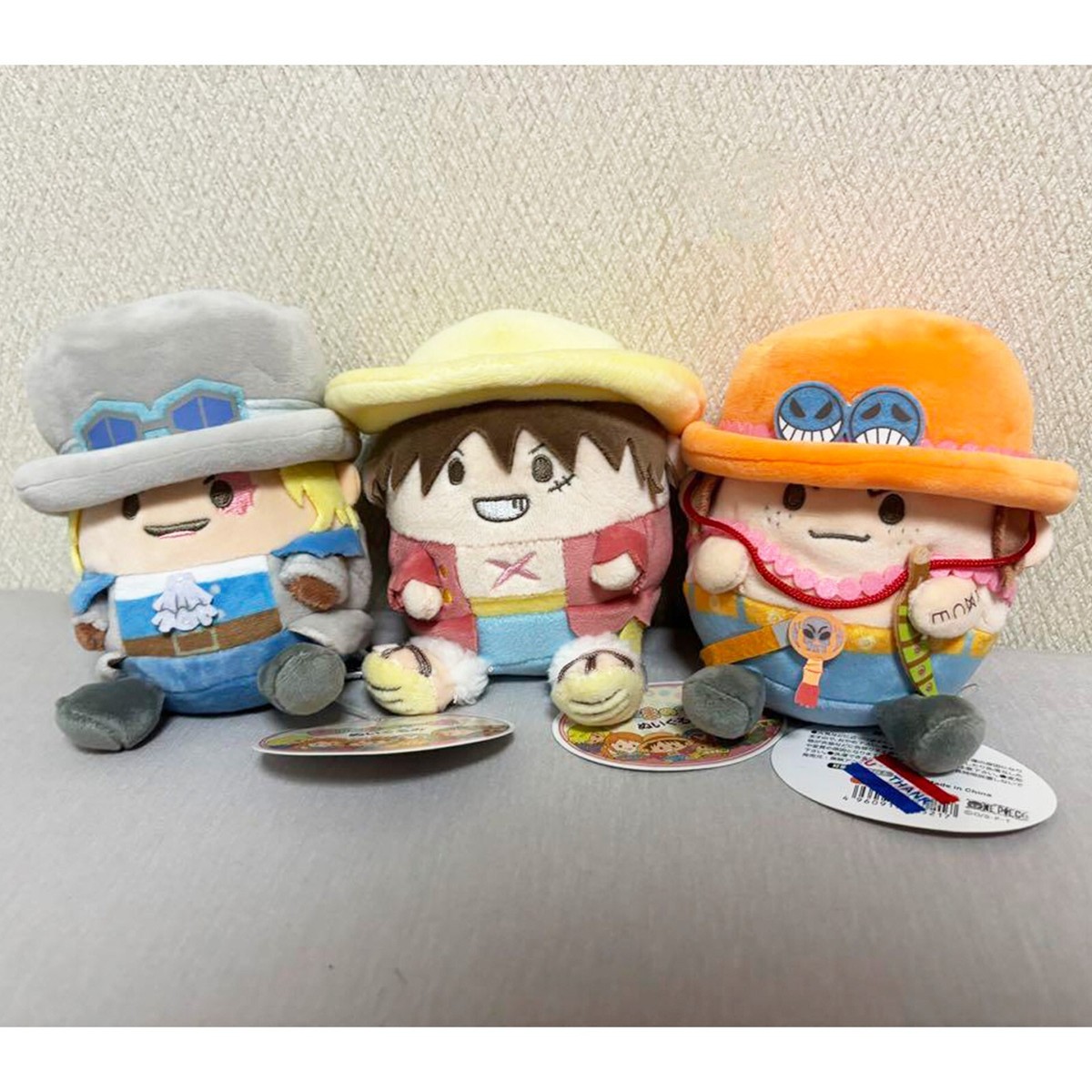 ONE PIECE Mugitama Pirates Monkey D. Luffy Portgas D. Ace Sabo