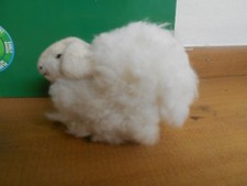 Organic Handcrafted in Kazakhstan Sheep. Christmas Ornament. Nativity Scene